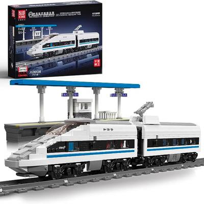 MOULD KING 12021 CRH Train Building Block Technical RC Electric Railway Track Kids Bricks Toys Christmas Gifts Birthday Present