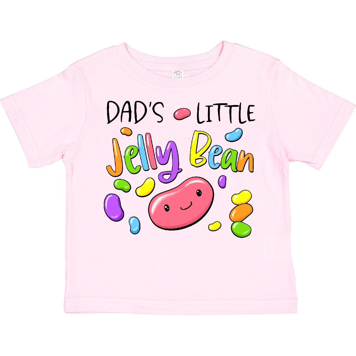 Inktastic Dads  Little Jellybean Cute Easter Candy Toddler T-Shirt Kids Dad Papa 110