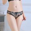 Transparent Embroidered Sexy Panties Women's Underwear Transparent Panties