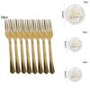 Stylish Gold Polka Dot Stamping Happy Birthday Party Decor Supplies Disposable Tableware Essentials