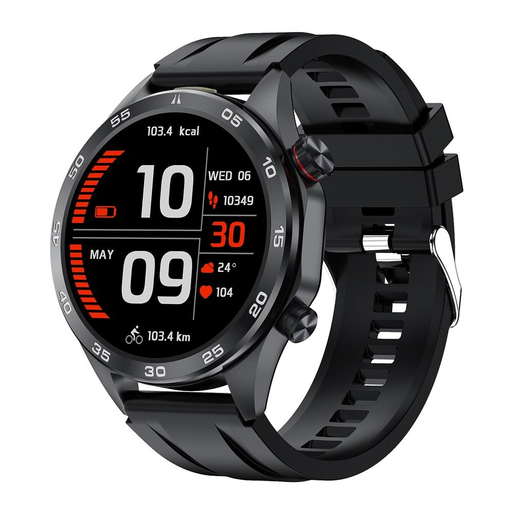

Sports Fitness AI Voice Men Smart Watch Outdoor BT Call Smartwatch Waterproof Sleep Health Monitoring LED Flashlight Wristwatch