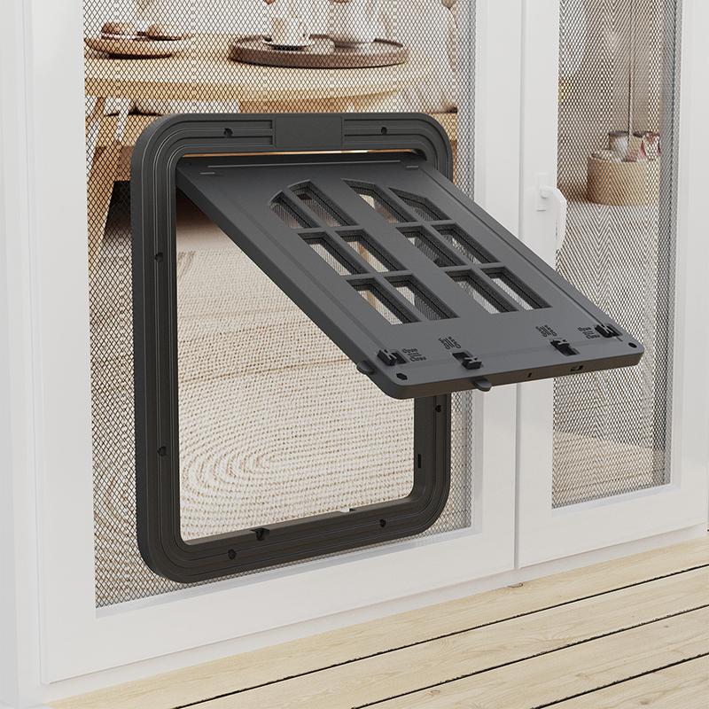 Dog Screen Door Catsscreen Door Pet Screen Door Flap Opening Dog Door For Screen Door Magnetic Self-Closing Screen Door For Dogs