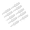 10Pcs Hose Barb Reducer Fitting PP Aquarium Air Pump Adapter for Silicone Tube Connection 4.87.9