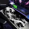 Japan Style Sea Patterned Gaming Mouse Pad Antislip Stitched Rubber Keyboard Rug Extralarge Office Desktop Mouse Mat X
