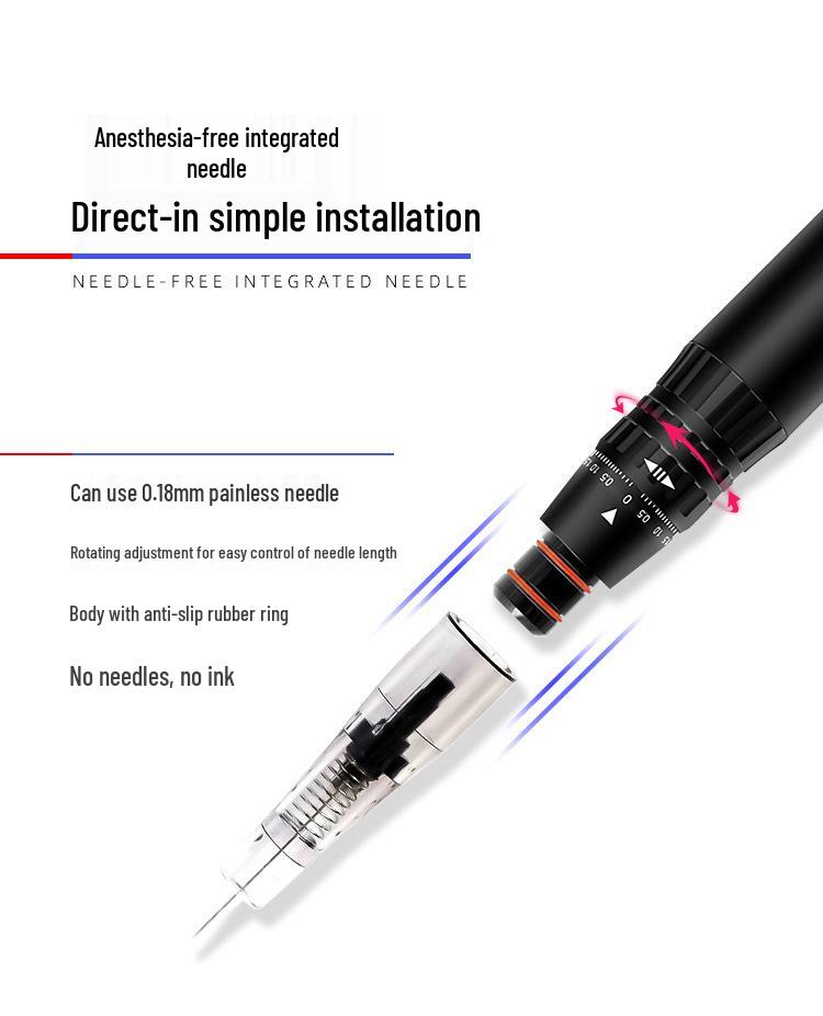 All-in-One Disposable Eyebrow, Eyeliner, and Lip Tattoo Machine (Numbing-Free)