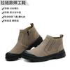 Special Shoes for Welders Anti-scalding and Splash-resistant High Temperature Electric Welding Work Shoes Anti-smashing and Anti-puncture Men