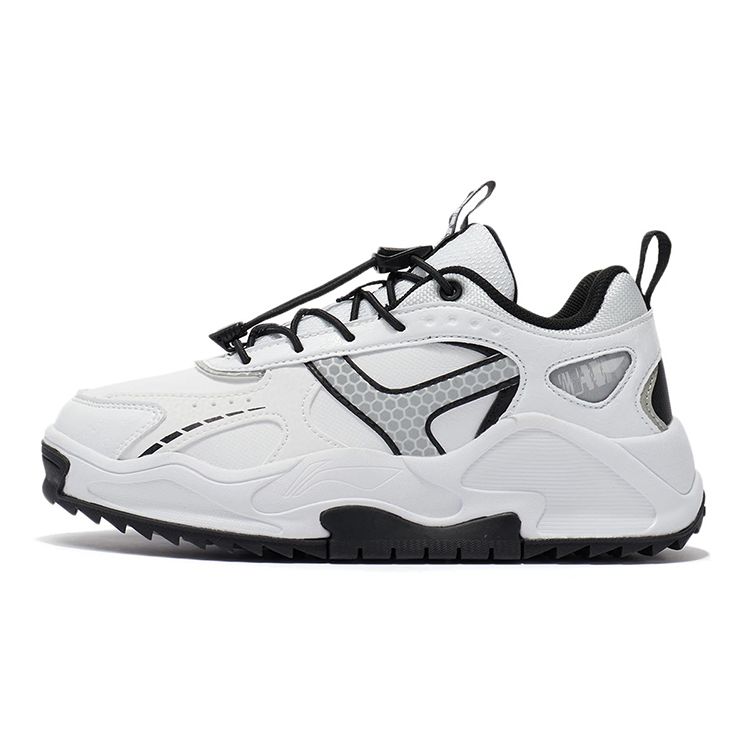 Li Ning Kids Running Shoes Soft Comfortable Low Top Kids sneaker White YKCR180-13