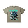 260 GSM Double Yarn 32 Count 100% Cotton Kaiju No 8 V4 Print Unisex Heavy Cotton T Shirt