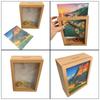 Discreets Money Saving Box Picture Frame Piggy Banks Coin Holder for Kids and Adults Encouraging Fun Saving Habits