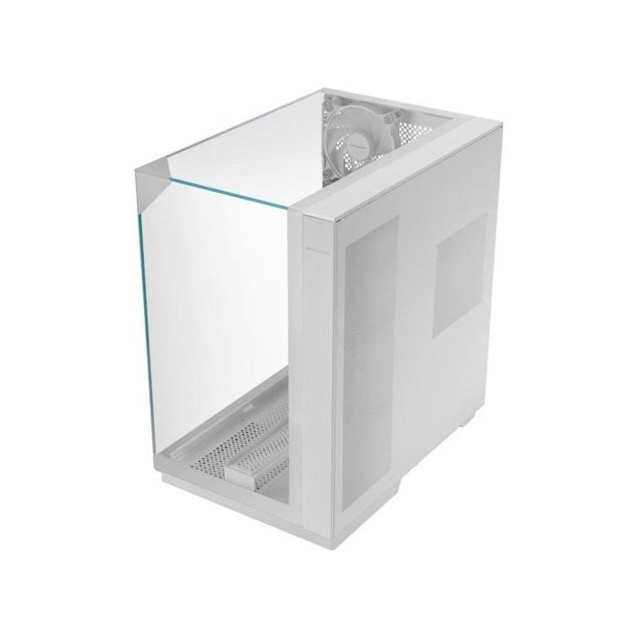 Mars Gaming Mc-3gf Atx Tower Dreifach gehärtetes Glas 2 120mm Argb Lüfter USB-c Weiß