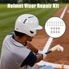 Football Hat Repair Kit 24 Pieces Multifunctional Stainless Steel Parts Hockey Hat Replacement Parts for Sports Baseball Repair