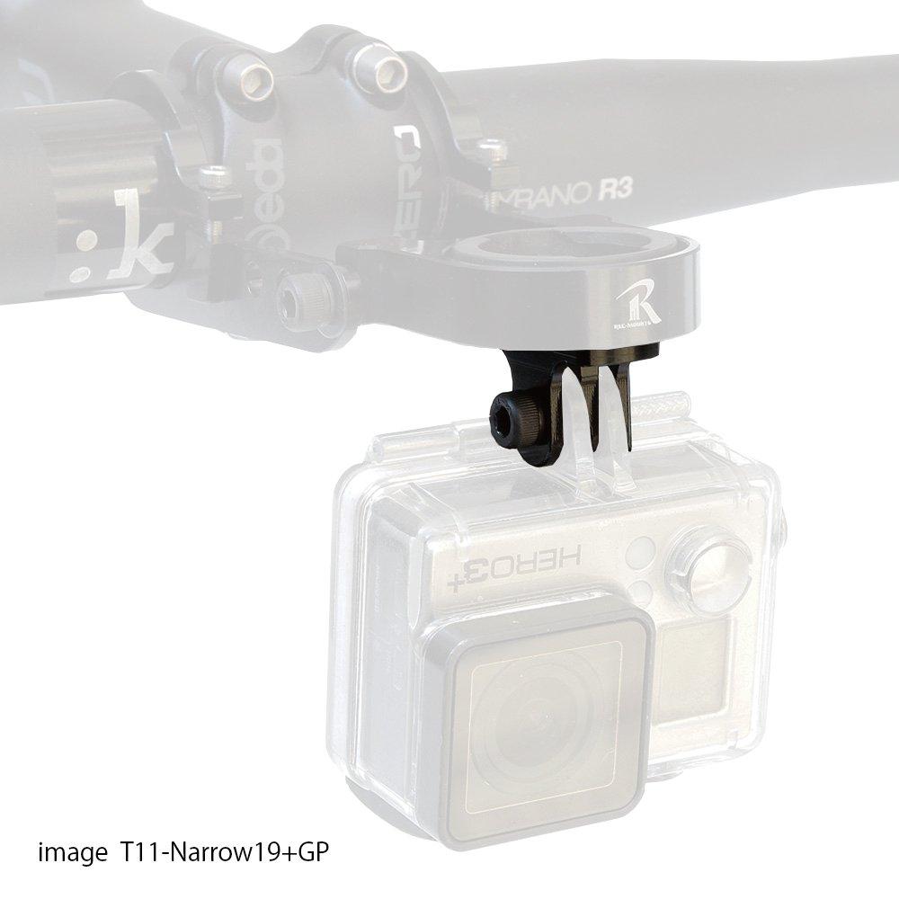 RecMount T11 Universal Combo Mount, Bolt Clamp Type (with Lower Adapter), Compatible with Garmin, Giant, Bryton, and Xplova Sockets [T11-BOLT17+GP]