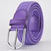 Stylish Woven Stretch Casual Mens Belt With Alloy Buckle For Fashionable Wear