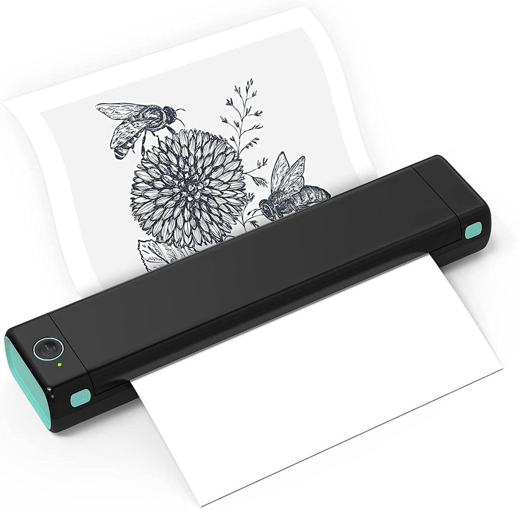 Phomemo M08F Portable A4 Inkless Thermal Printer for Office and Tattoo Use