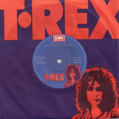 7-Zoll-Schallplatte T. REX Der Falzmaschine MARC5 T. REX 1973 Niederlande Rock Gebraucht