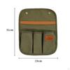Beach Armrest Organizer Holders Foldable Canvas Holder Seat for Camping Dorm Picnic Drinks Phone