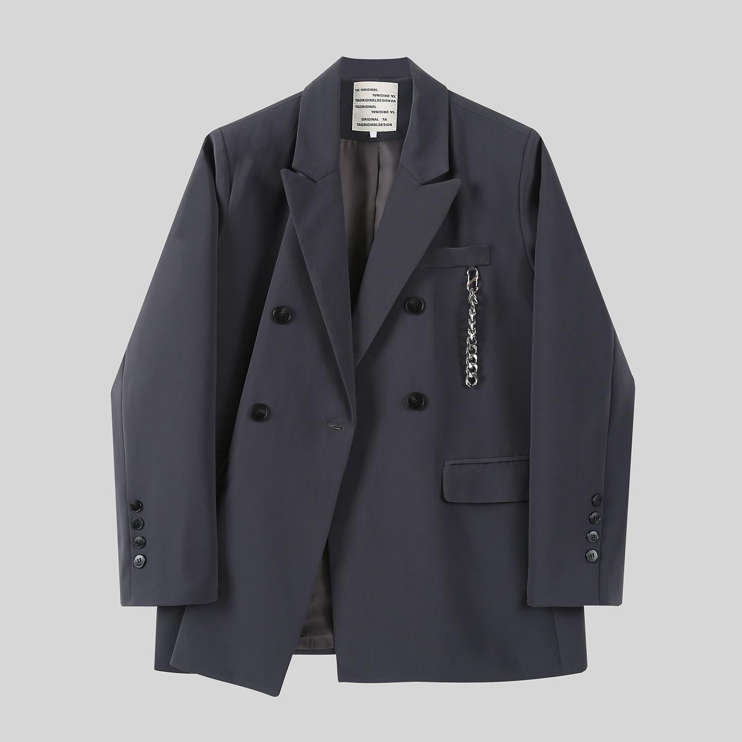 

Пиджак женский новый весенне-осенний свободный костюмный топ модный XL