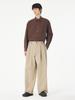 STUDIO TOMBOY [Men] Back Pocket Double-Pleat Pants_Khaki Beige_Khaki Beige 9155131A02