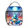Cartoon Large-Capacity Lunch Box Bag, Thermal Insulation Bag, Portable Bento Bag, Student Thickened Aluminum Foil Lunch Bag