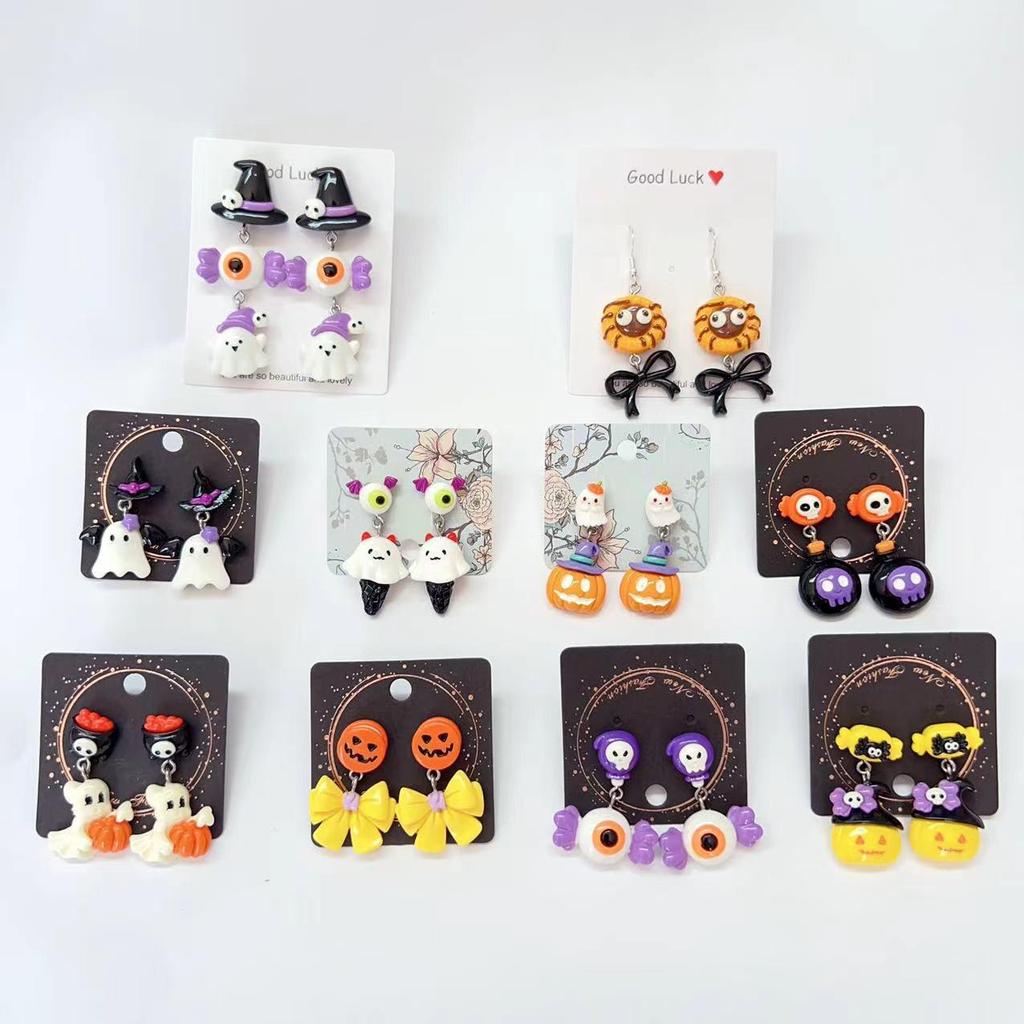 Sweet Fresh Halloween-Christmas Ear Cuff Studs: Stylish, Unique Personality Earrings