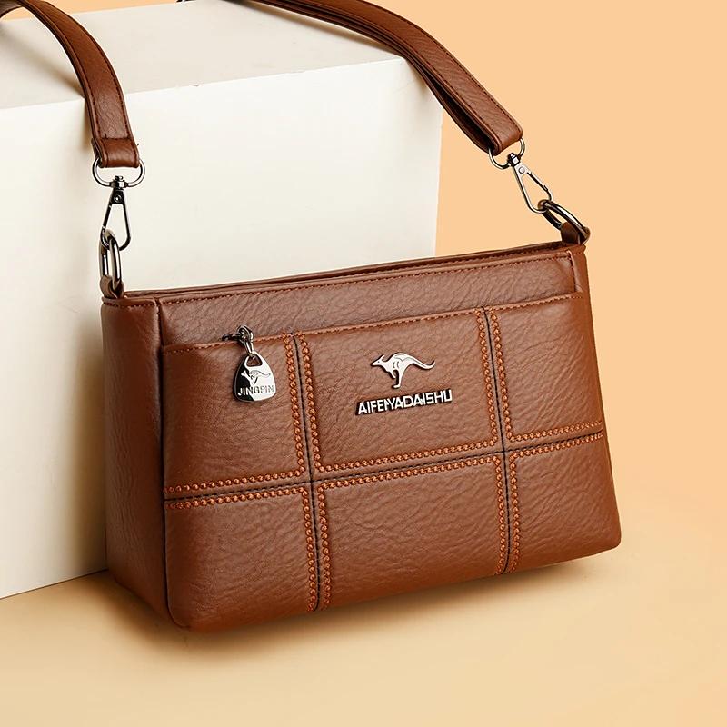 New Fashion Brand Women Purses and Handbags Luxury Designer Crossbody Bags High Quality Leather Ladies Shoulder Messenger Bags