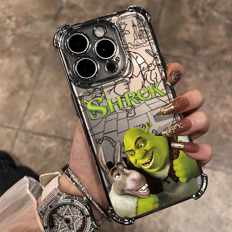 Funny Movie Shreks Phone Case For Xiaomi Redmi A7 15 A3 15C 14C K50 A1 Note 15 14 13 12 12s Pro Plus 4G 5G Anti Fall Airbag
