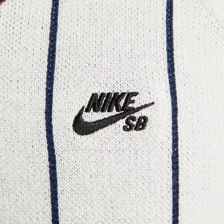 Nike Striped Loose Fit Short Sleeve Polo Shirt Men Tops HQ9019-133