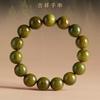 (Super Popular) Natural Century Old Green Sandalwood Buddha Bead Classic Bracelet with Multiple Specifications To Choose from