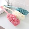 4 Pack Multiple Bath Body Brushes, Soft Nylon Mesh Back Cleaner with Long Handled Shower Brush for Wet, Exfoliating Luffa Bath Sponge for Women & Men