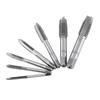   Tap Wrench, Steel Tap Wrench Set with   Thread M3 or 4 or 5 or 6 or 8 or 10 or 12, for Convenient Tapping, General Purpose.Key and Tap