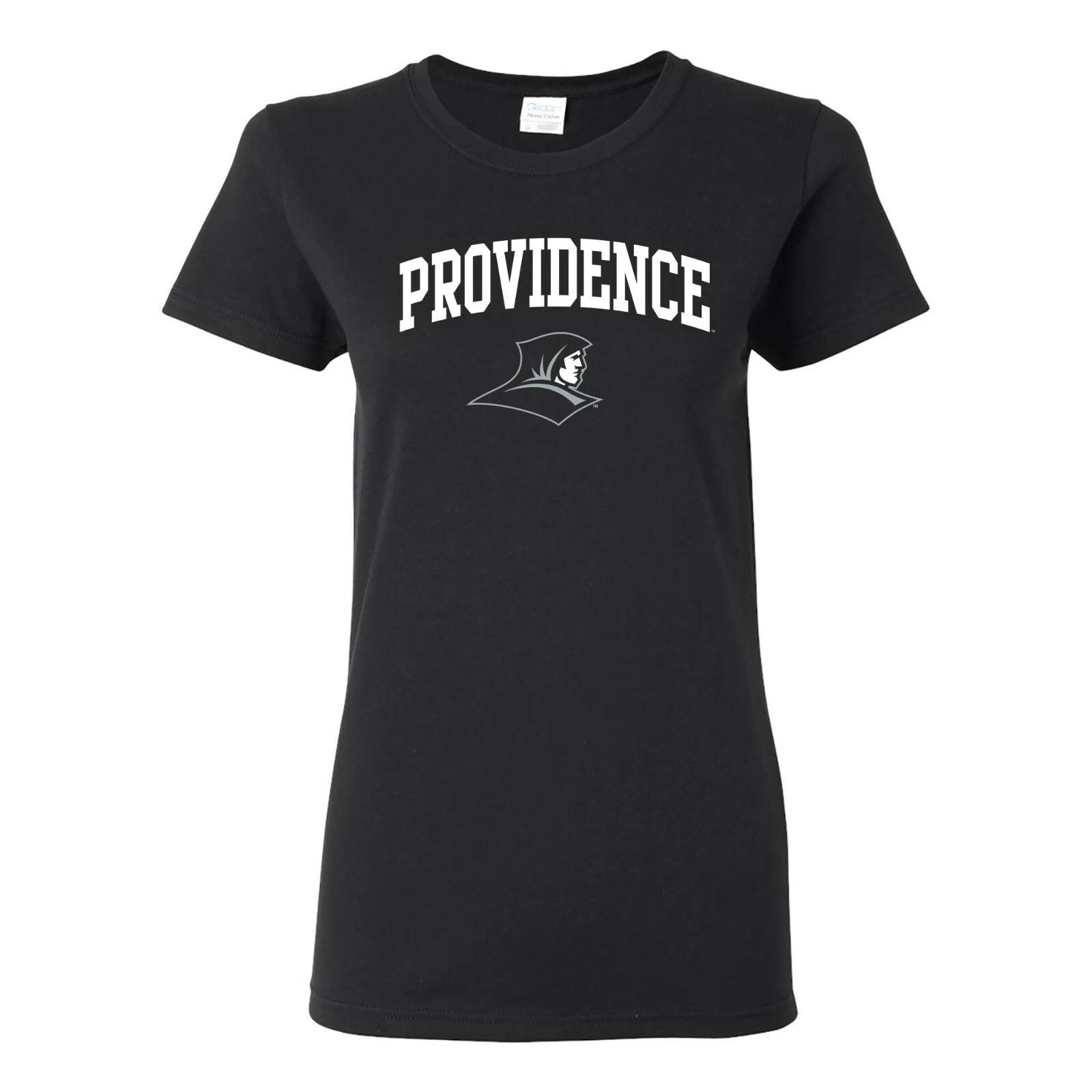 Providence Friars Basic Block - Collegiate Short Sleeve Womens T Shirt - Black L