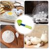 Powdered Milk Measuring Spoon 2Pcs Mess-Free Funnel Scoop Sliding for Protein Powder Coffee Spill-free Ingredient & No-Spill Long Handle Supplement