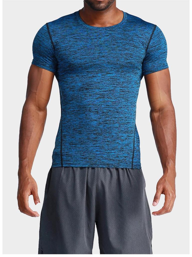 Men's Quick-Dry Sports T-Shirt: Outdoor Football Jersey & Basketball Fitness Wear