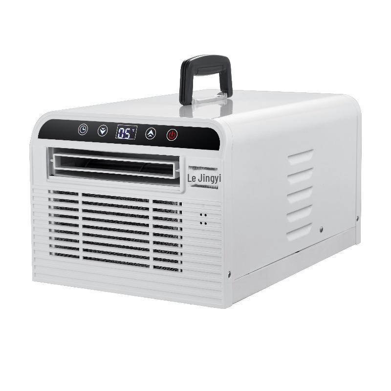 Portable Mobile Air Conditioner with WiFi and Mosquito Net, Negative Ion for Pets, Drainage-Free, Bed-Ready Installation