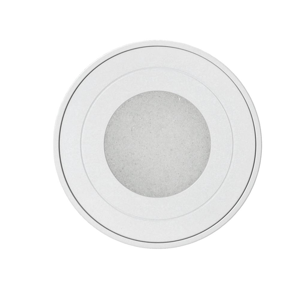 Ceiling Light Fixture 1xGU10 Round IP44 White