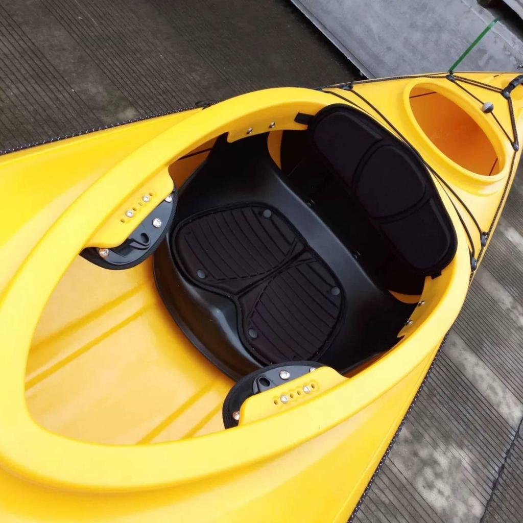 Kayak Seat Cushion textileCovered Canoes Black Watercraft Gear