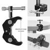 For Starlink Mini Mount Mini4 Rv Fence Outdoor Mobile Bracket Adjustable Angle Clamp Adapter