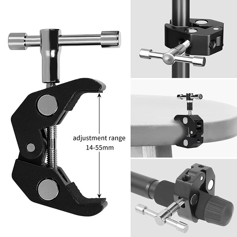 For Starlink Mini Mount Mini4 Rv Fence Outdoor Mobile Bracket Adjustable Angle Clamp Adapter