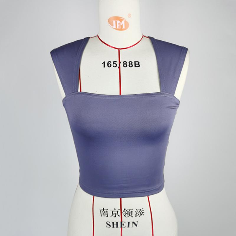 Women's Sexy Slim Fit Navel-baring Suspender Sleeveless Vest