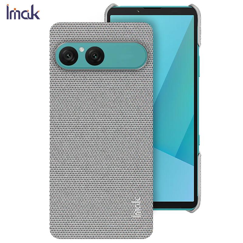 

Для телефону Sony Xperia 10 VII Чохол IMAK Серії Ruiyi Тканинний чохол Sony Xperia 10 VII світло-сірий колір