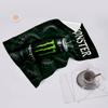Beweis Strandtuch mit Monster Energy LOGO Muster - weich, saugfähig, schnelltrocknend, maschinenwaschbar - perfekt zum Schwimmen, Camping, Baden