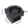 12V 2.4A High Speed Blower Fan 4500RPM Blower Fan 97x33mm For Efficient Cooling In 3D Printing PC CPU Systems