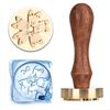 Multifunctional Ice Stamper Retro Handle Metal Ice Embossing Tool For Desserts Beverages And Baking Project B03E