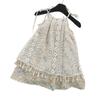 2-12Y Baby Girls Dress Summer Korean Girls Sweet Floral Suspenders Skirt Baby's Girl Cute Children's Lace Dress