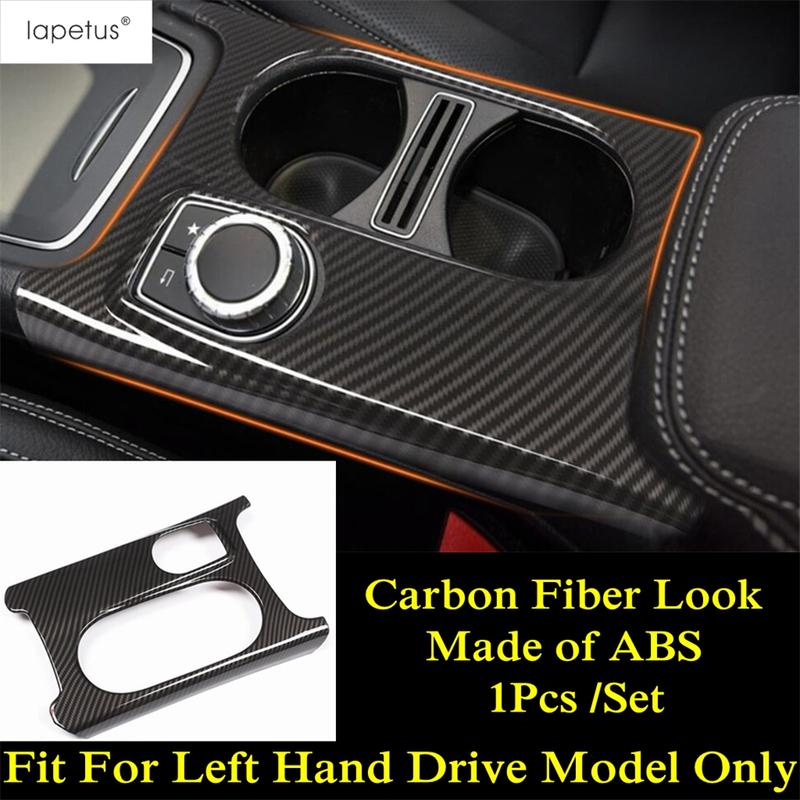 Central Control Water Cup Holder Frame Cover Trim Accessories For Mercedes-Benz CLA W117 A Class GLA 200 220 X156 2015 - 2018