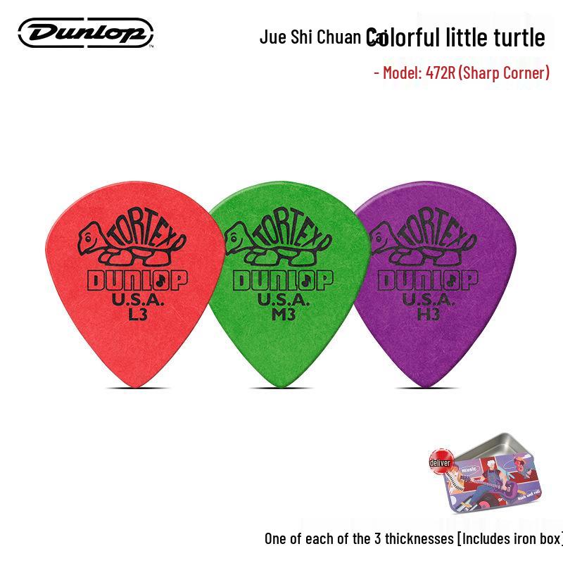 Dunlop Jazz3 Malá želva Rychlé trsátko na kytaru a basu