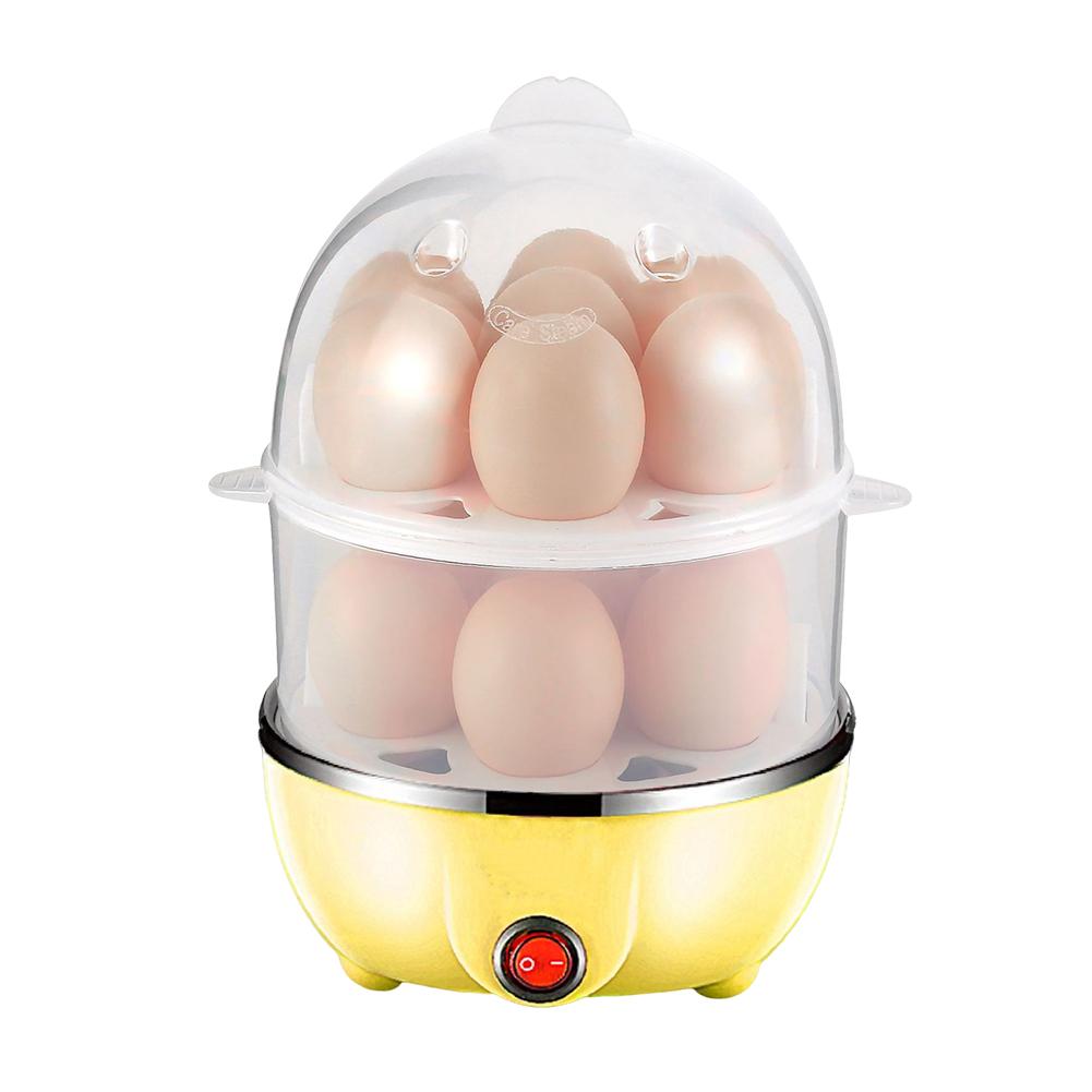 110V/220V Electric Multi-Function Egg Steamer Cooker Rapid 2/3 Layer Kitchen Machine for Cooking Eggs Milk Corn Steamed Boiler