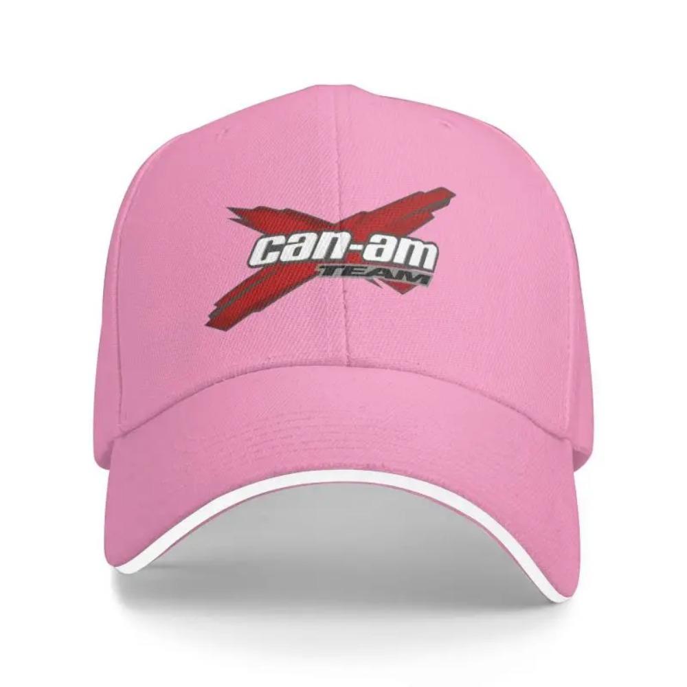 Cappellino da Baseball con Stampa Logo BRP Can Am Personalizzato Cappelli Sandwich Casual Estivi per Uomo Donna Sport all'Aperto Cappello con Visiera Parasole Regolabile