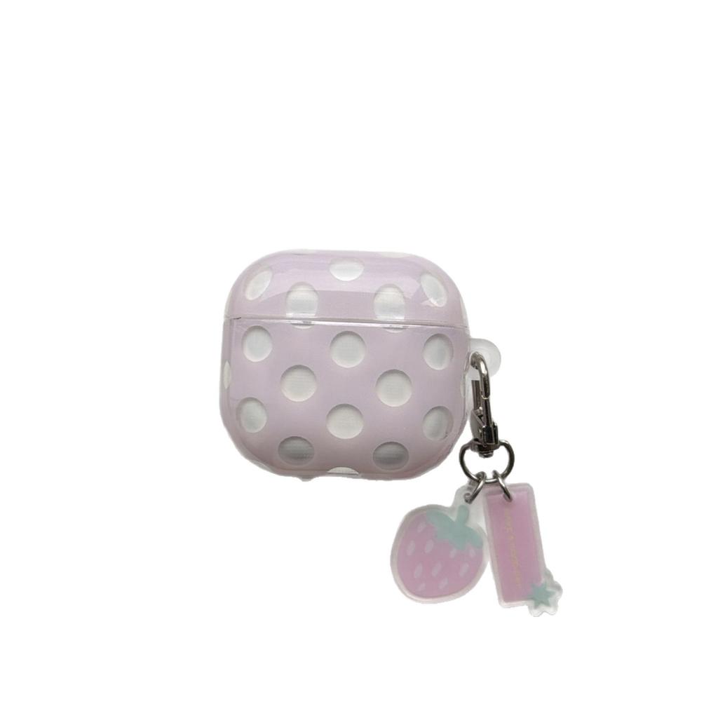 Hollow Polka Dots Are Suitable for Apple Airpodspro1 Earphone Protective Case Cover 1pro Second and Third Generation Earphone Case 1st Generation 1.