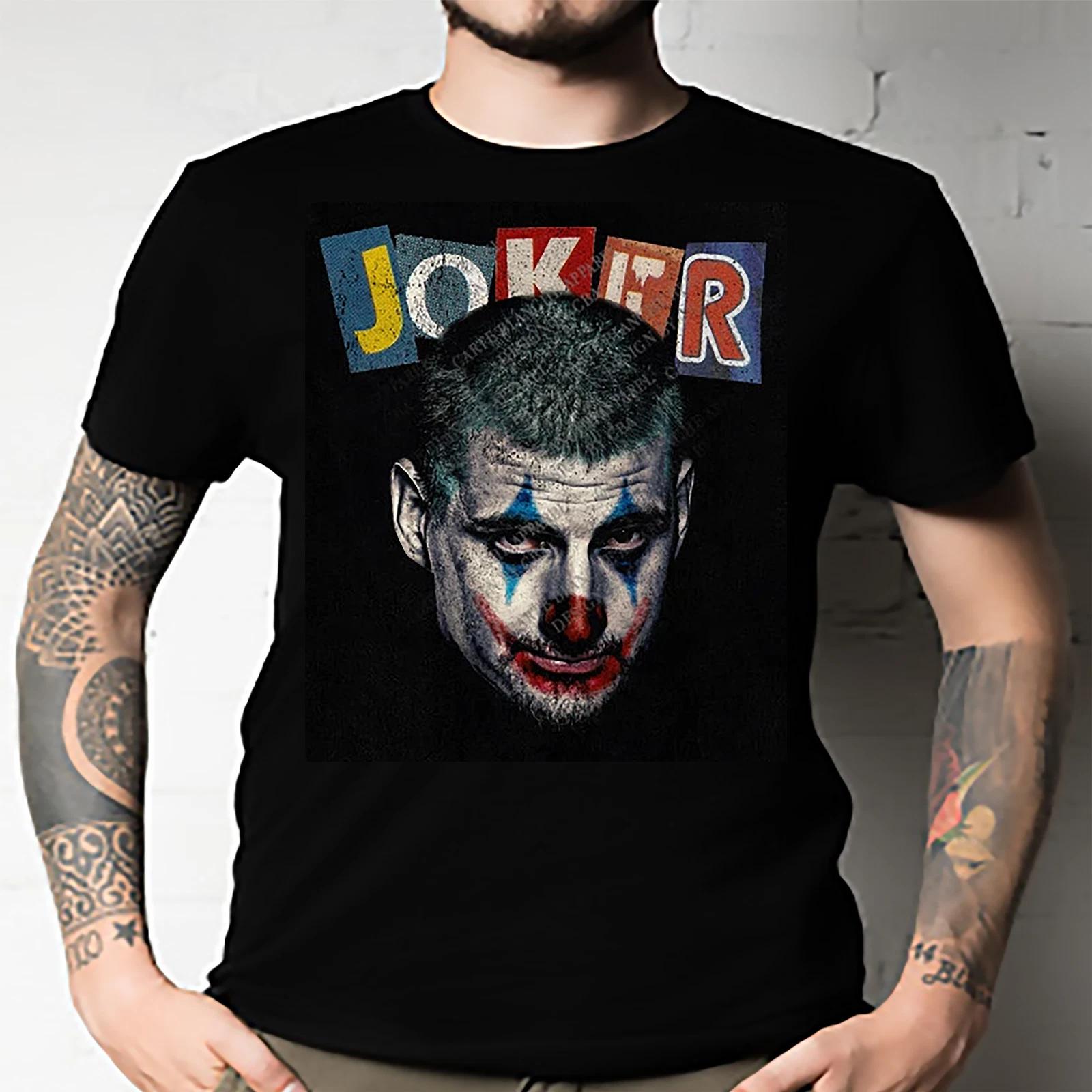 Men s and Women s T-shirts Nikola Jokic As The Joker XL
